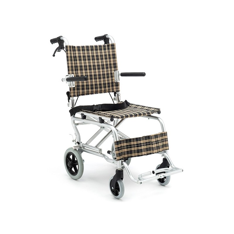 KSP CARROZZINA PIEGHEVOLE COMPATTA DA VIAGGIO IN ALLUMINIO-E41