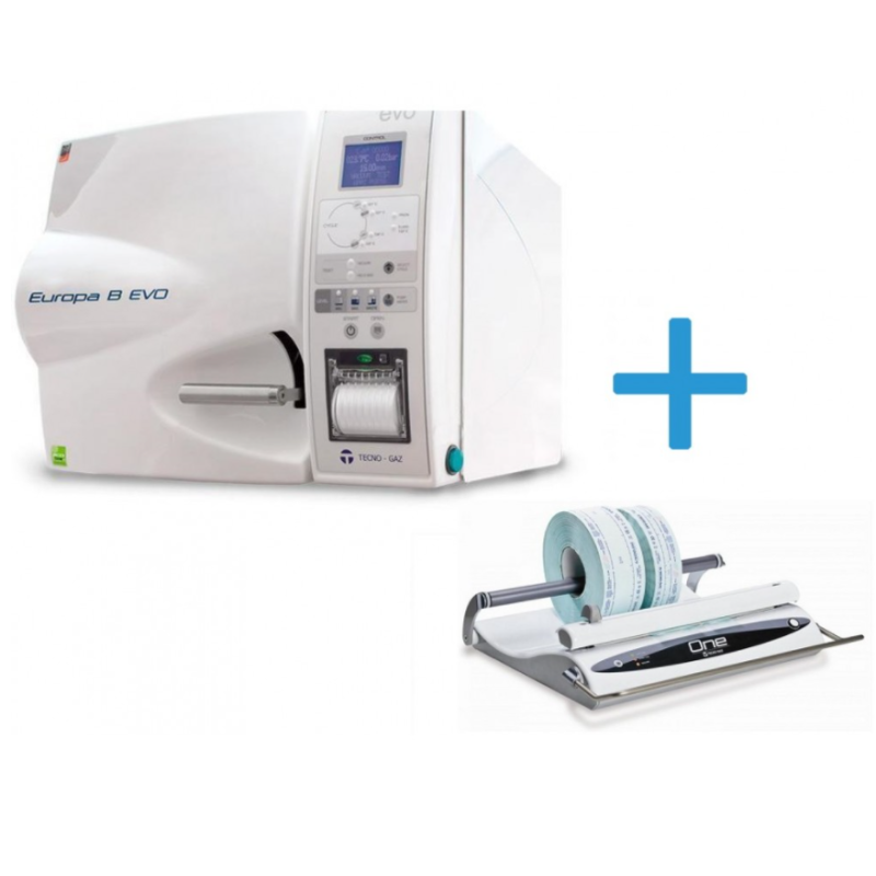 TECNO-GAZ AUTOCLAVE A VAPORE CON VUOTO FRAZIONATO-EUROPA B EVO