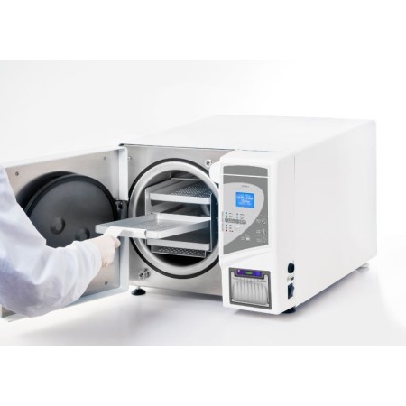 TECNO-GAZ AUTOCLAVE A VAPORE CON VUOTO FRAZIONATO-EUROPA B EVO + SISTEMA OSMOSI PURA