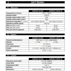TECNO-GAZ AUTOCLAVE A VAPORE CON VUOTO FRAZIONATO-EUROPA B EVO + SISTEMA OSMOSI PURA