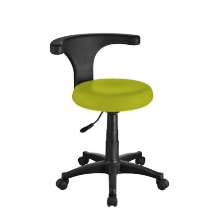 WEELKO SGABELLO GIREVOLE - ALTEZZA REGOLABILE - 3 COLORI (ERGO)