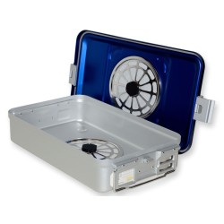 GIMA CONTAINER CON FILTRO MEDIO MISURE DIVERSE- BLU FORATO