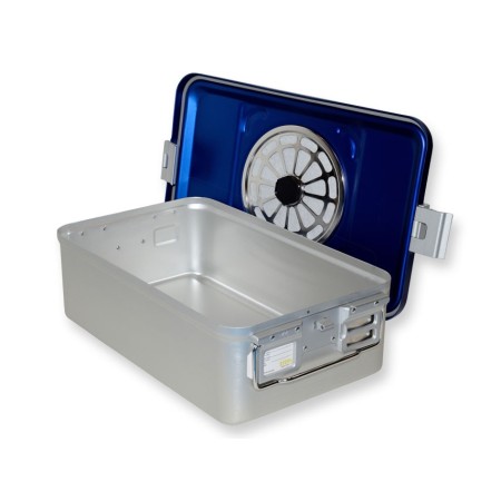 GIMA CONTAINER CON FILTRO MEDIO MISURE DIVERSE- BLU FORATO