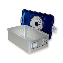 GIMA CONTAINER CON FILTRO MEDIO MISURE DIVERSE- BLU FORATO