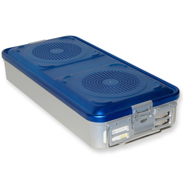 GIMA CONTAINER CON FILTRO GRANDE BLU FORATO-MISURE DIVERSE