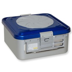 GIMA CONTAINER CON VALVOLA PICCOLO 285 x 280 MM BLU FORATO-MISURE DIVERSE