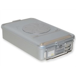 GIMA CONTAINER CON VALVOLA MEDIO 465 x 280 MM GRIGIO-MISURE DIVERSE