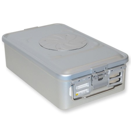 GIMA CONTAINER CON VALVOLA MEDIO 465 x 280 MM GRIGIO-MISURE DIVERSE