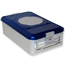 GIMA CONTAINER CON VALVOLA MEDIO  465 x 280 MM BLU FORATO-MIUSRE DIVERSE