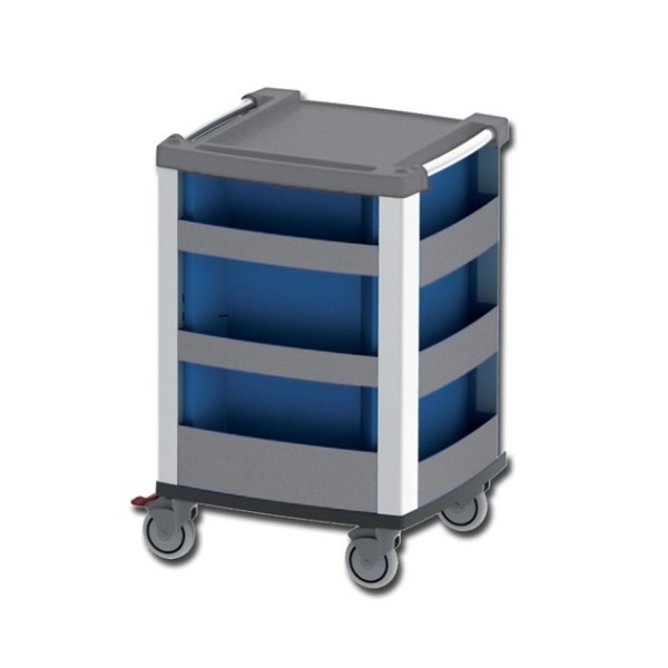 COMPACT KART CARRELLO MULTIFUNZIONE PER EMERGENZA - BLU