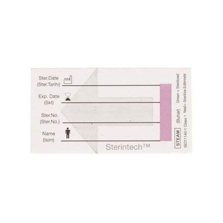 GIMA CONTAINER CARD CON INDICATORE DI STERILIZZAZIONE (CONFZ. 250 PZ.)