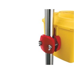 GIMA SISTEMA DI FISSAGGIO PER CONTENITORI RIFIUTI TAGLIENTI