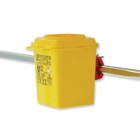 GIMA SISTEMA DI FISSAGGIO PER CONTENITORI RIFIUTI TAGLIENTI