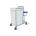GIMA CARRELLO CHIUSO LAVANDERIA CON ANTE FRONATLI- LAMINATO