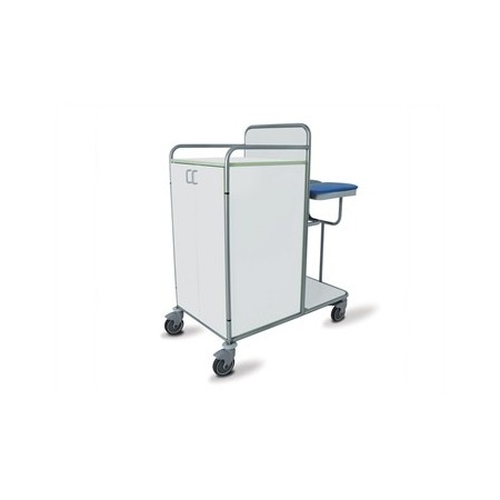 GIMA CARRELLO CHIUSO LAVANDERIA CON ANTE FRONATLI- LAMINATO
