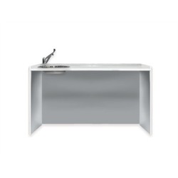 MOBILE SPACE PIANO DI LAVORO 156 CM - LAVELLO A SINISTRA