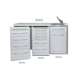 MOBILE SPACE PIANO DI LAVORO LAVELLO A DESTRA-MISURE DIVERSE