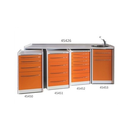 MOBILE SPACE PIANO DI LAVORO LAVELLO A DESTRA-MISURE DIVERSE