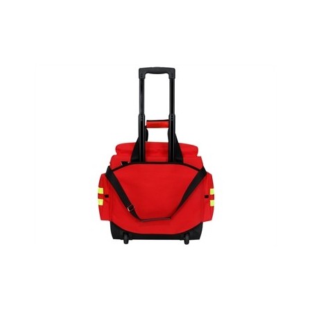 GIMA BORSA SMART CON TROLLEY - MEDIA - ROSSA