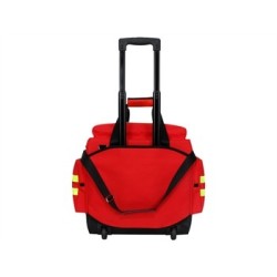 GIMA BORSA SMART CON TROLLEY - MEDIA - ROSSA