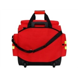 GIMA BORSA SMART CON TROLLEY - MEDIA - ROSSA