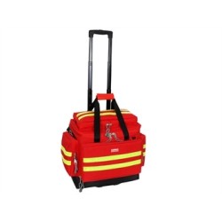 GIMA BORSA SMART CON TROLLEY - MEDIA - ROSSA