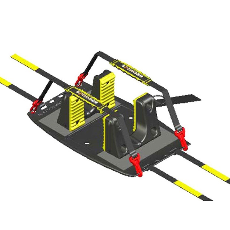 GIMA FERMATESTA PEDIATRICO IN POLIETILENE NERO