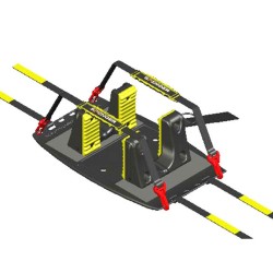 GIMA FERMATESTA PEDIATRICO IN POLIETILENE NERO