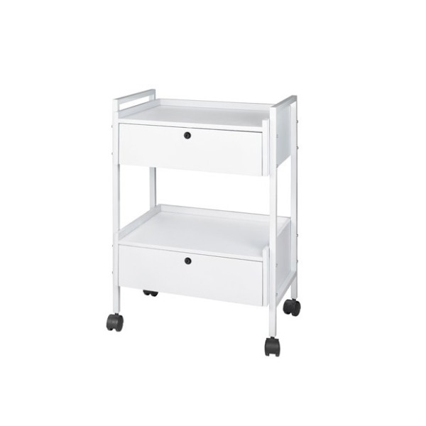 WEELKO CARRELLO CON 2 RIPIANI - 2 CASSETTI CON CHIAVE (EASYPIU)