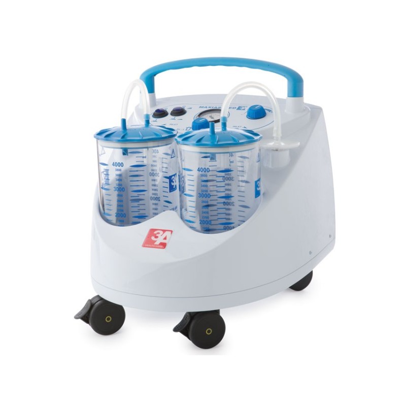 GIMA ASPIRATORE MAXI ASPEED 60 LITRI - 2 VASI DA 4 LITRI + PEDALE