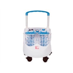 GIMA ASPIRATORE MAXI ASPEED 60 LITRI - 2 VASI DA 4 LITRI + PEDALE