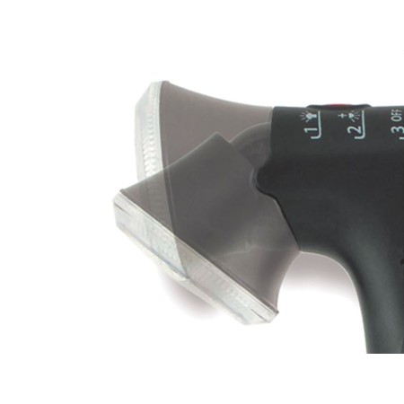 GIMA BASTONE DI SICUREZZA CON LUCE - CON BASE A 4 PIEDINI - NERO