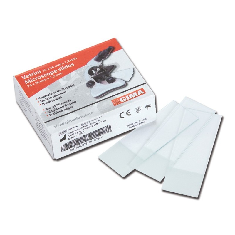 GIMA VETRINI MOLATI A BANDA SABBIATA (CONF. 50 PZ.)