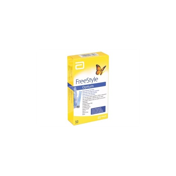 FREESTYLE STRISCE GLUCOSIO ABBOTT OPTIUM (CONF. 50 PZ.)