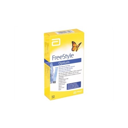 FREESTYLE STRISCE GLUCOSIO ABBOTT OPTIUM (CONF. 50 PZ.)