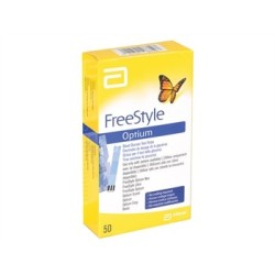 FREESTYLE STRISCE GLUCOSIO ABBOTT OPTIUM (CONF. 50 PZ.)
