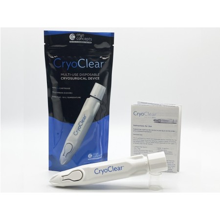 GIMA DISPOSITIVO CRIOCHIRURGICO CRYOCLEAR CON CARTUCCIA 16 G PER CRIOTERAPIA