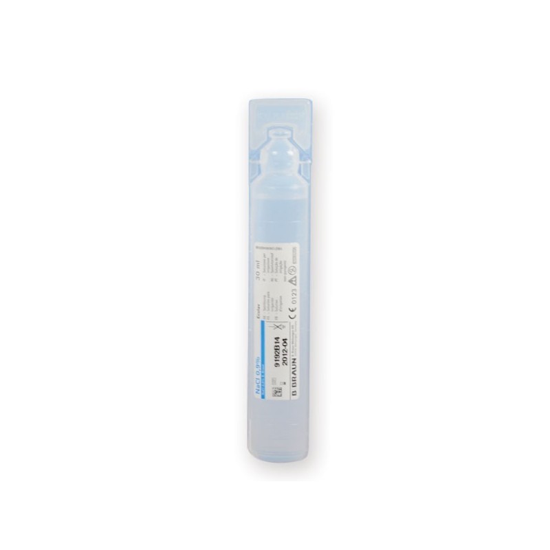B-BRAUN SOLUZIONE SALINA STERILE  ECOLAV - 30 ml (CONF. 100 PZ.)