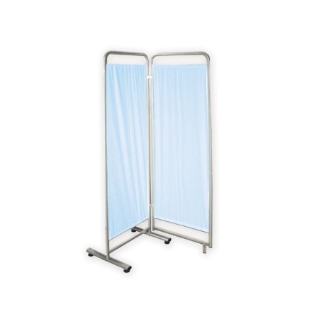 GIMA PARAVENTO TREVIRA A 2 ANTE - AZZURRO