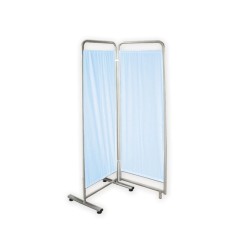 GIMA PARAVENTO TREVIRA A 2 ANTE - AZZURRO