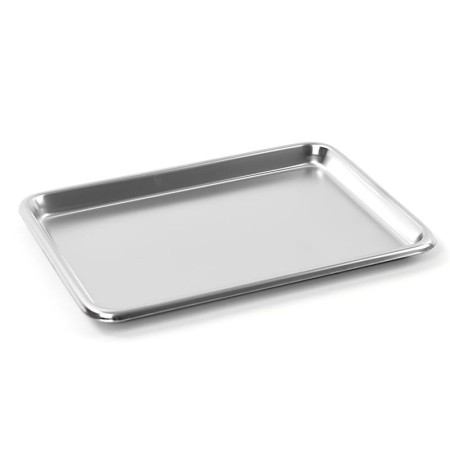 VASSOIO DI MAYO PERFORATO ACCIAIO INOX - 350x252x16 mm