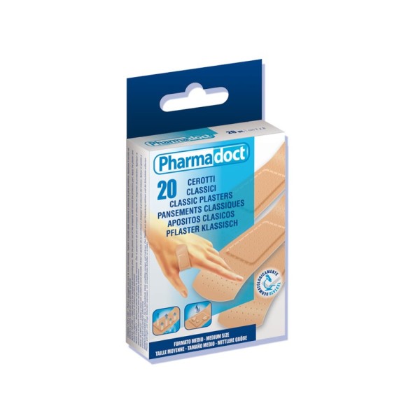 PHARMADOCT CEROTTI CLASSICI 7X2 CM -20 CEROTTI