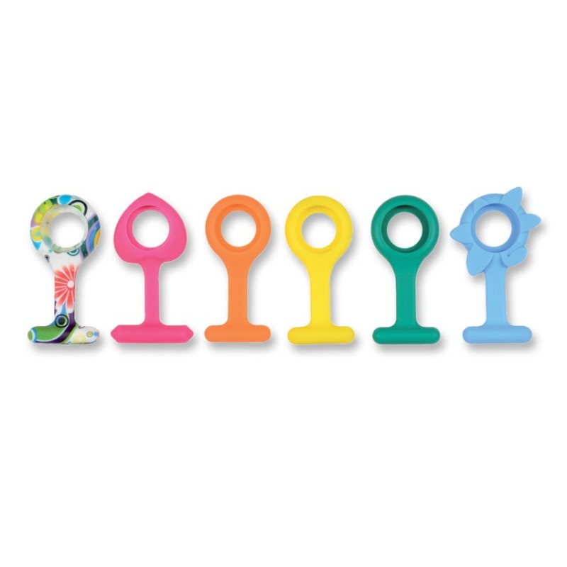 GIMA KIT GUAINE SILICONE PER OROLOGI ROTONDI ( KIT 6 PZ)