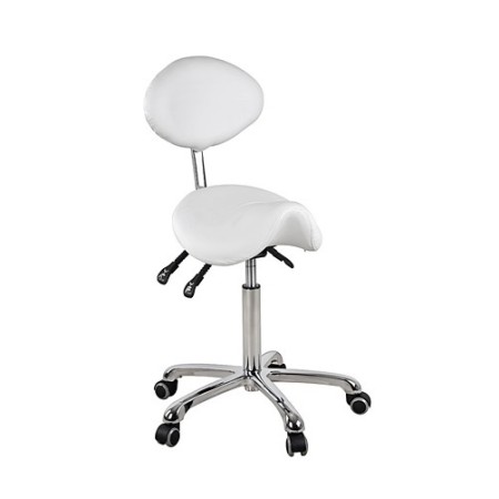 WEELKO SGABELLO A SELLA CON SCHIENALE - ALTEZZA E INCLINAZIONE REGOLABILI (DYNAMIC) -  (SPEDIZIONE GRATUITA)