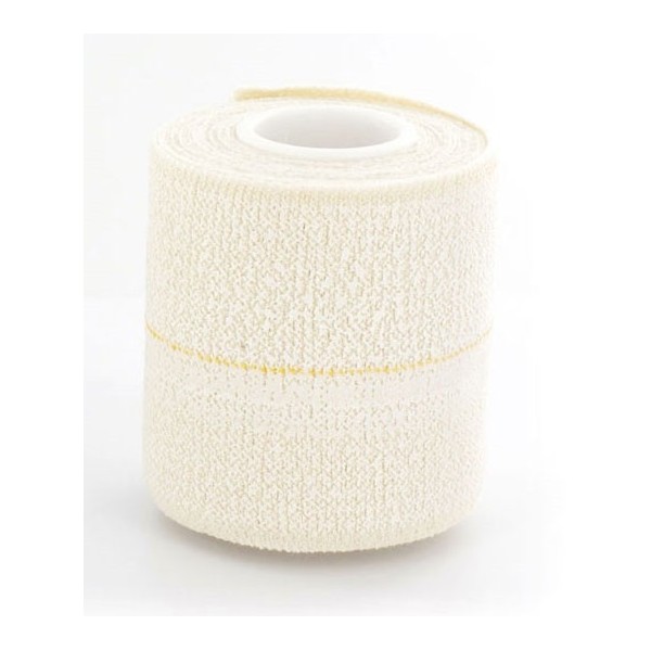 GIMA BENDA ADESIVA ELASTICA 10 CM X 2,5 M NON ALLUNGATA (CONF. 10 PZ.)