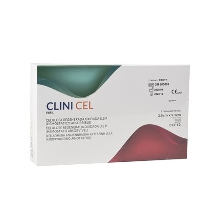 CLINICEL CELLULOSA RIGENERATA OSSIDATA FIBRIL -MISURE DIVERSE ( CONF. 6 PZ.)