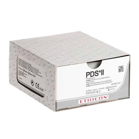 GIMA SUTURA ASSORBIBILE ETHICON PDS II - 2/0 AGO 26 MM (CONF. 36 PZ.)