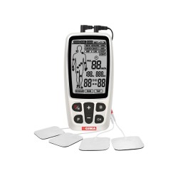 GIMA-CARE TENS ELETTROSTIMOLATORE PORTATILE - 2 CANALI - 60 PROGRAMMI