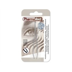 PHARMADOCT PINZETTA PROFESSIONALE CON PUNTA OBLIQUA CONF. 12 PZ.