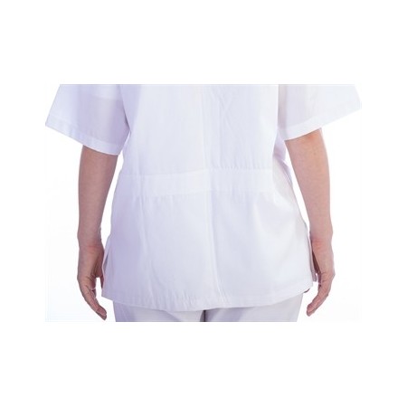 GIMA CASACCA CON BOTTONI-COTONE/POL.-DONNA BIANCA